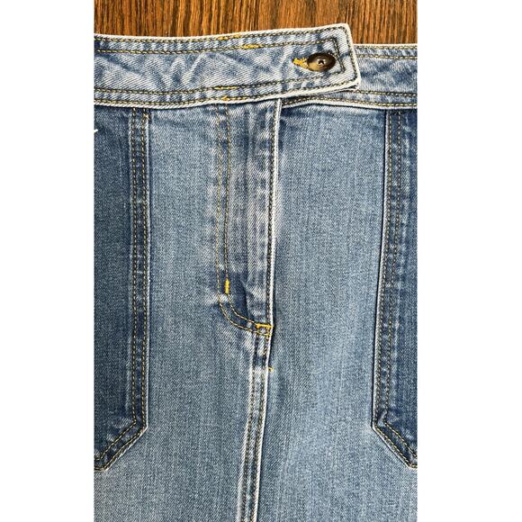 Boden Cavendish Denim Mini Skirt with contrast pockets 14R - Picture 4 of 10